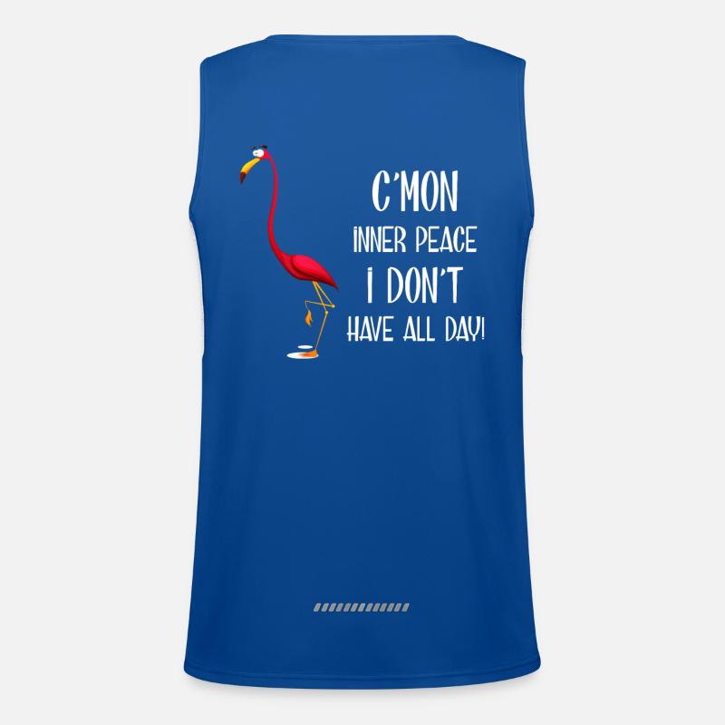 C’ner inner peace i don’t have all day ! Débardeur respirant contrasté Homme 