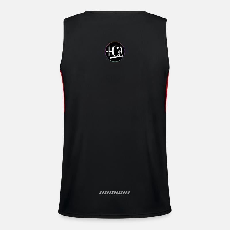 ROM Funktionelles Kontrast-Tank Top für Männer 
