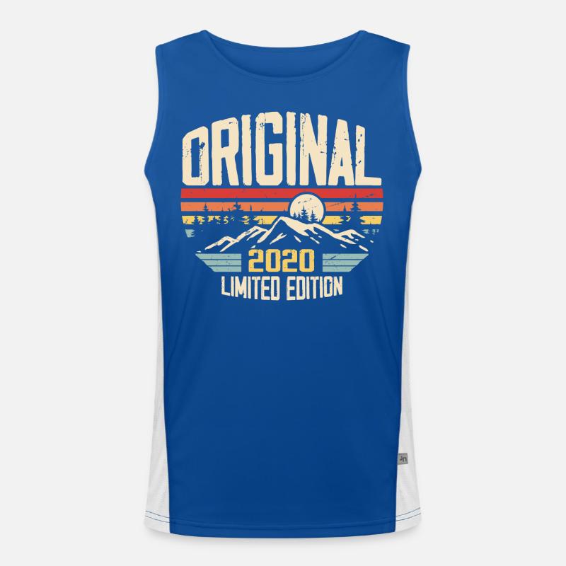 Nostalgisches Geburtstagsgeschenk 2020 2020 Funktionelles Kontrast-Tank Top für Männer 