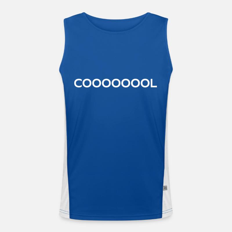 Cool Débardeur respirant contrasté Homme 