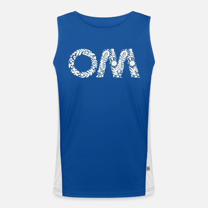 Om Men's Functional Contrast Tank Top 