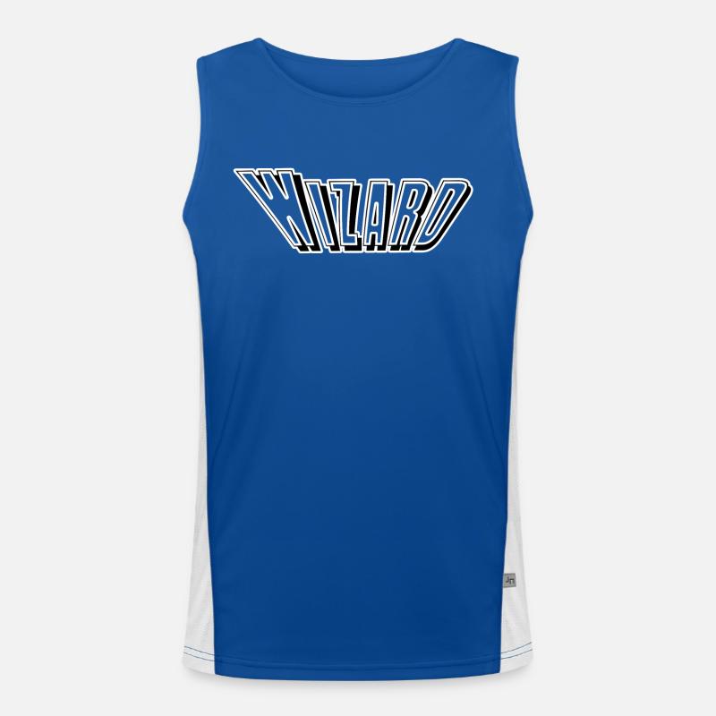 Wizard Funktionelles Kontrast-Tank Top für Männer 