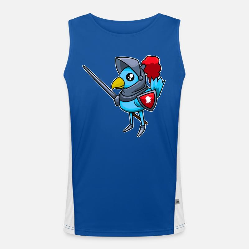 Chevalier chevalier - conception Débardeur respirant contrasté Homme 