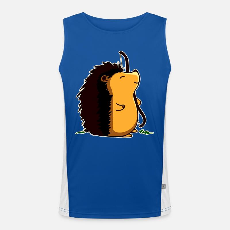 Archer Hedgehog Men's Functional Contrast Tank Top 