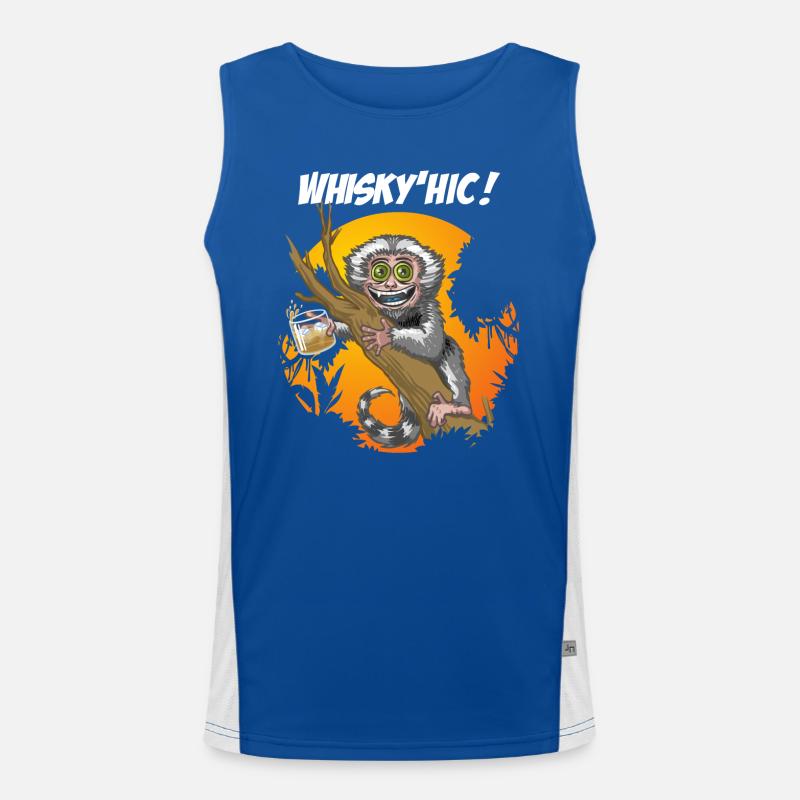 whiskey snag Men's Functional Contrast Tank Top 