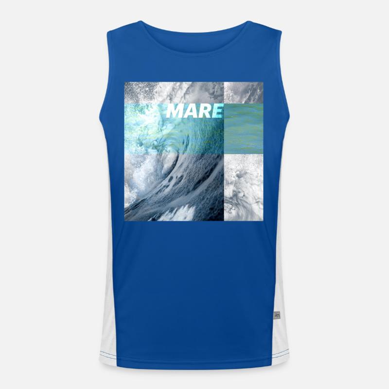 MARE – das Meer ruft Funktionelles Kontrast-Tank Top für Männer 