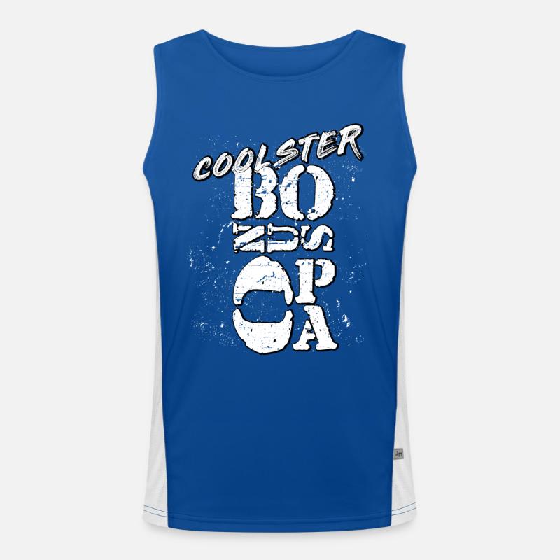 Stiefopa Bonus Opa Funktionelles Kontrast-Tank Top für Männer 