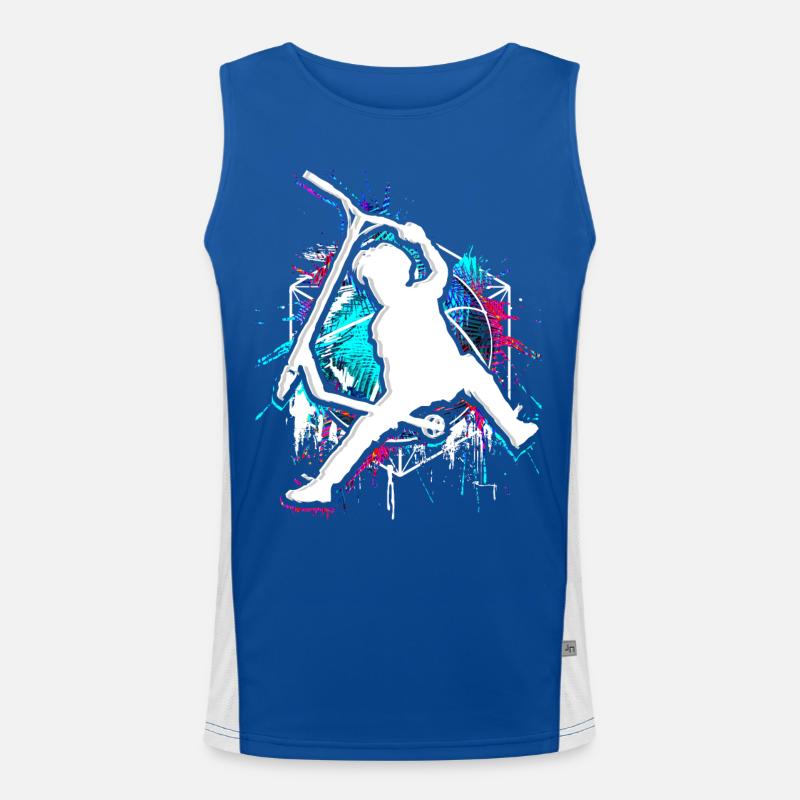 Scooter - Stunt scooter - Scooter - Scooter Men's Functional Contrast Tank Top 