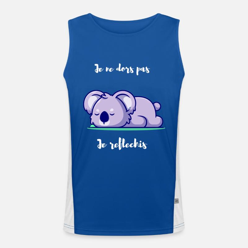 Keep koalax spirits up. Men's Functional Contrast Tank Top 