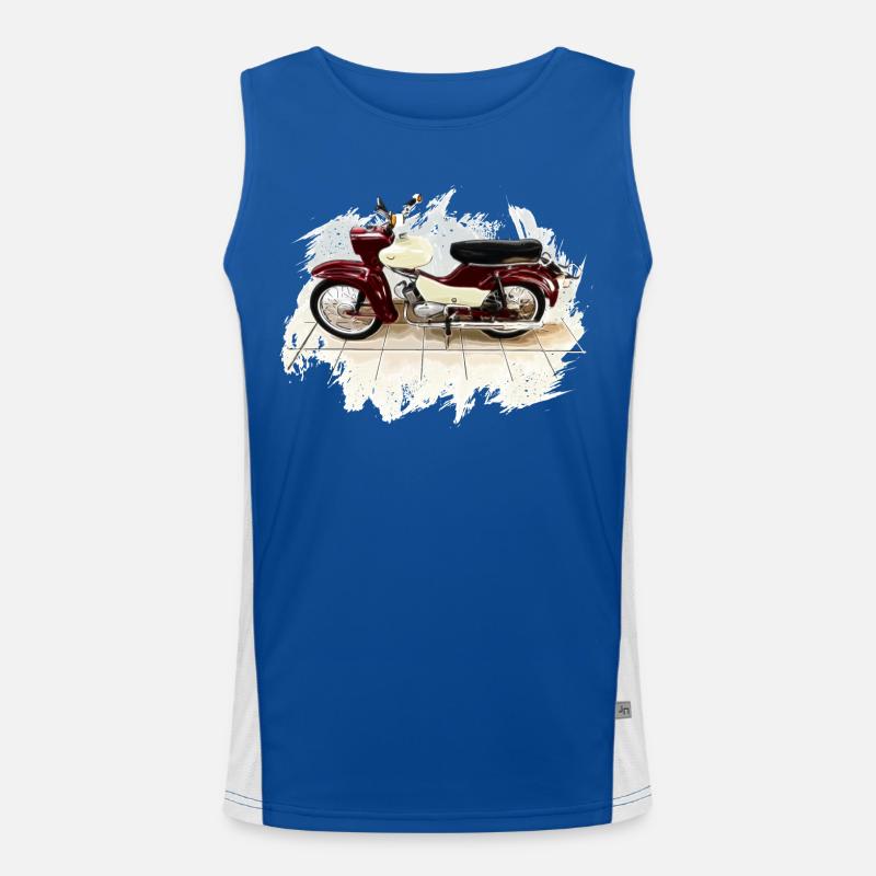 Simson Star Men's Functional Contrast Tank Top 