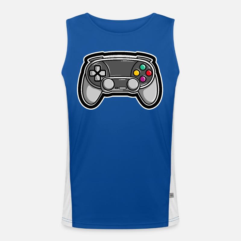 Spiel Controller Funktionelles Kontrast-Tank Top für Männer 
