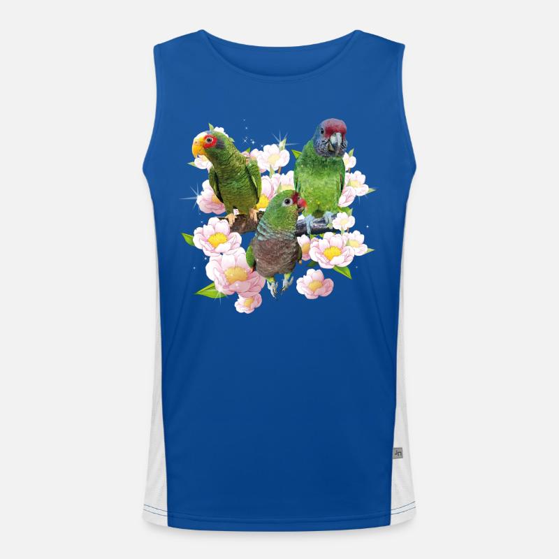 Perroquets Débardeur respirant contrasté Homme 