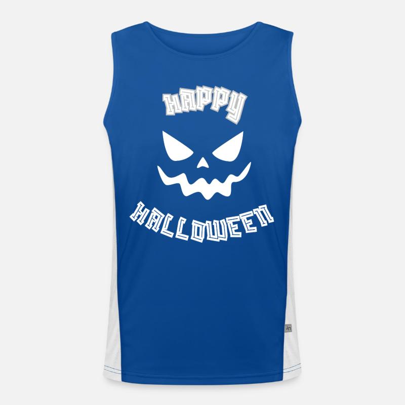 Halloween-Stimmung Funktionelles Kontrast-Tank Top für Männer 