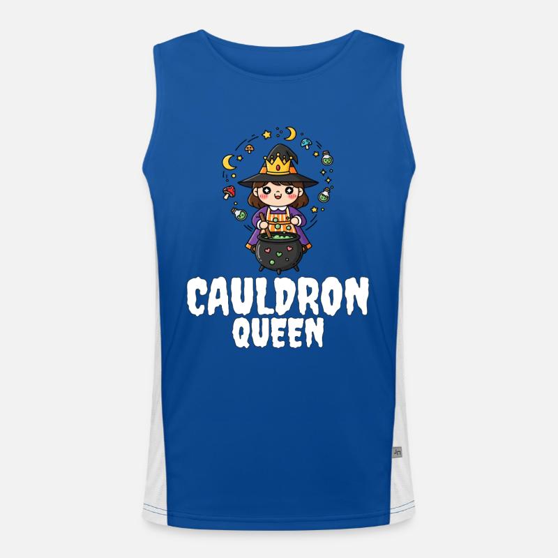 CAULDRON_QUEEN Débardeur respirant contrasté Homme 