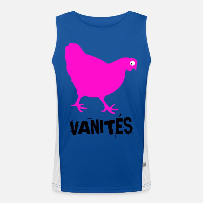 VANITIES Men's Functional Contrast Tank Top 