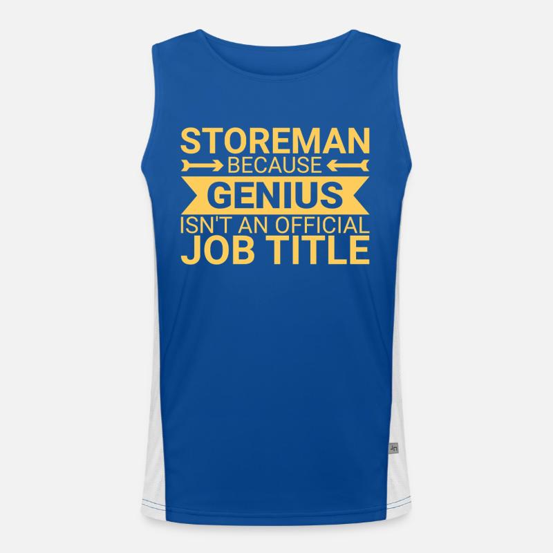 Storeman Genius Men's Functional Contrast Tank Top 