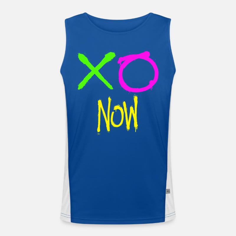 XO maintenant Débardeur respirant contrasté Homme 