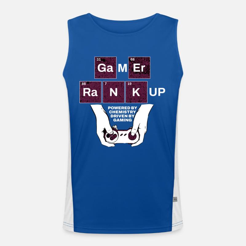 Jeu Rank Up Chem Controller Débardeur respirant contrasté Homme 