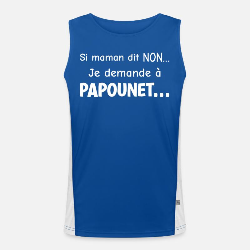 Accomplice daddy Men's Functional Contrast Tank Top 