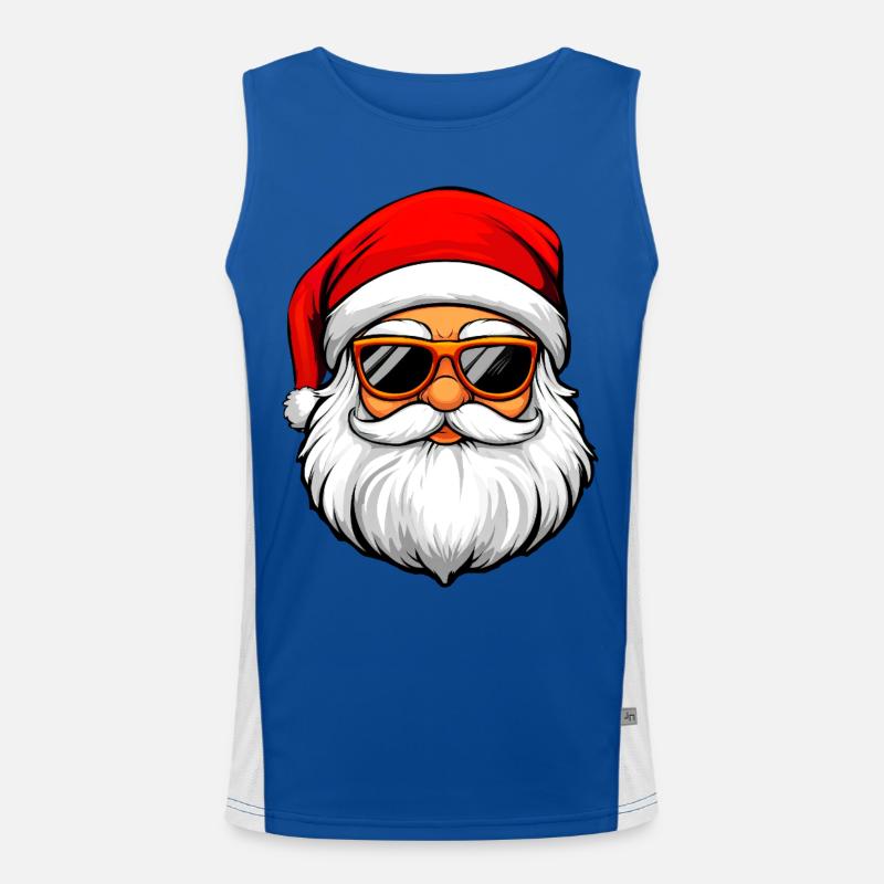 cool Père Noël Débardeur respirant contrasté Homme 