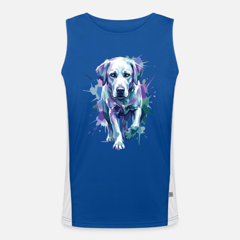 Labrador – Élégance intemporelle Débardeur respirant contrasté Homme 