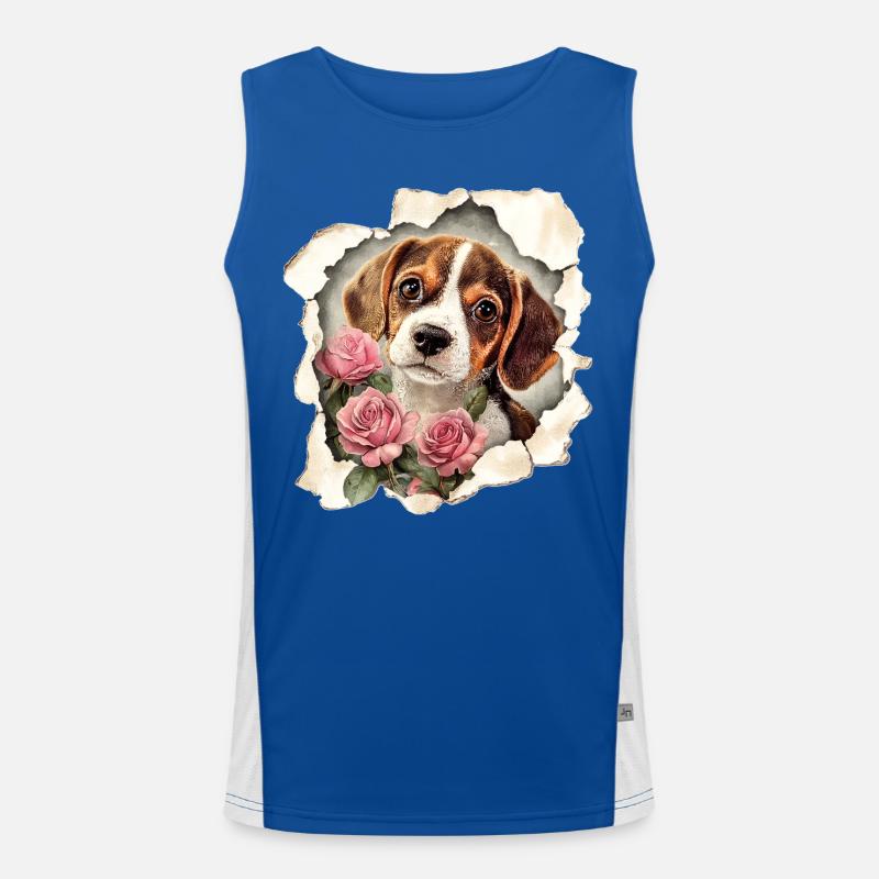 Beagle Débardeur respirant contrasté Homme 