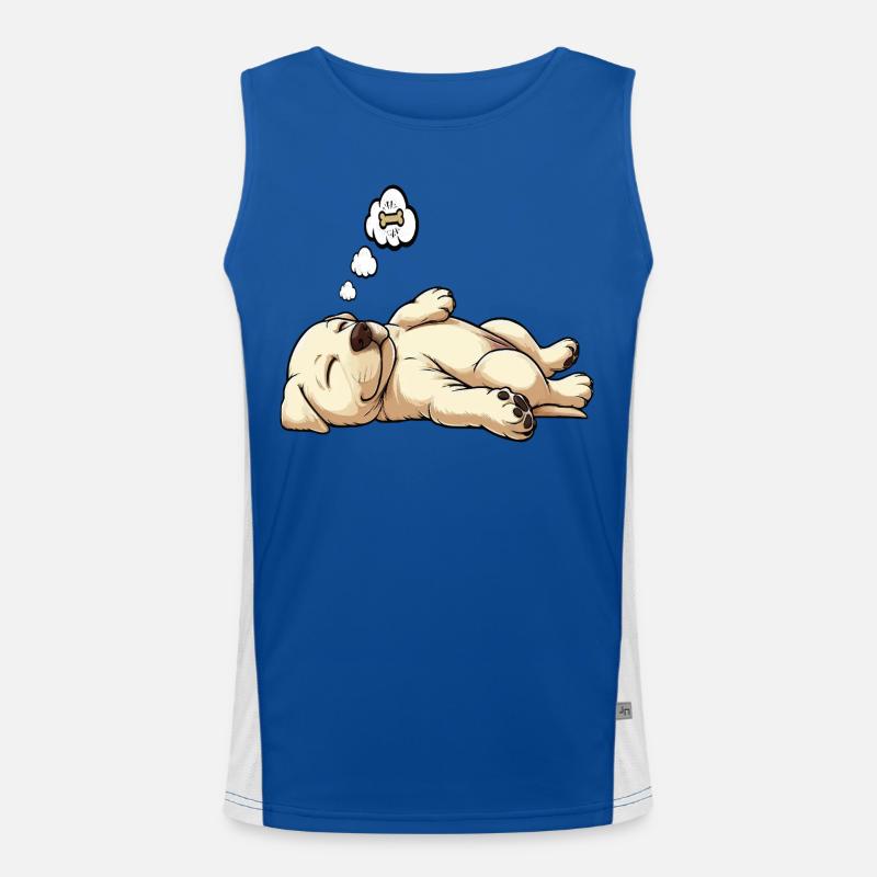 Labrador Labrador owner Labrador lover Men's Functional Contrast Tank Top 