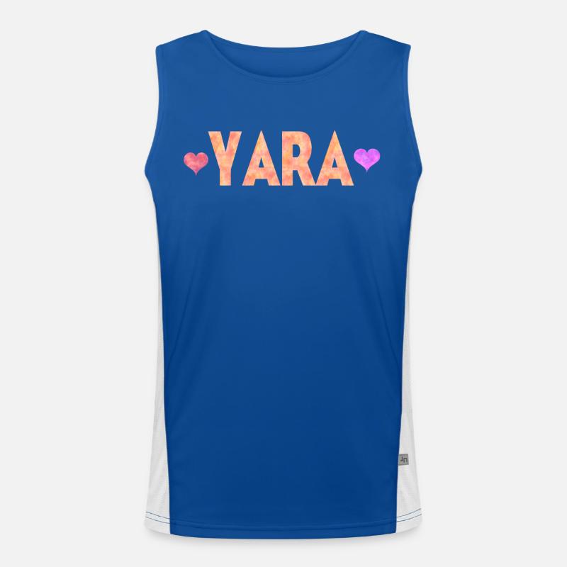 Yara Débardeur respirant contrasté Homme 