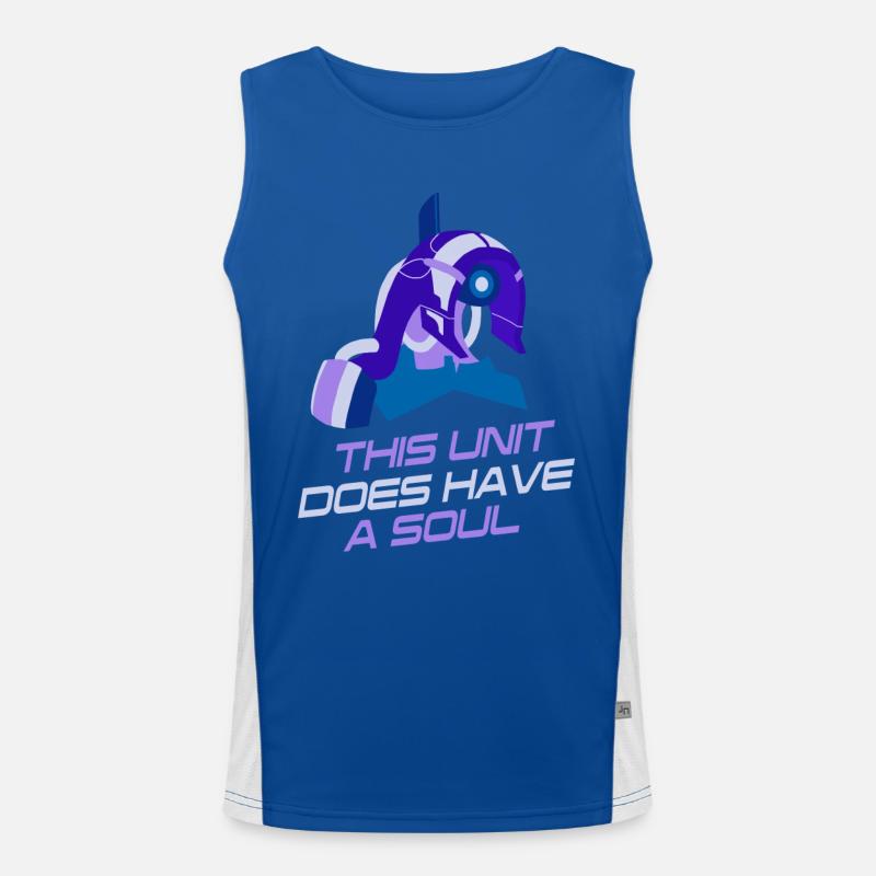This unit does have a soul Men's Functional Contrast Tank Top 