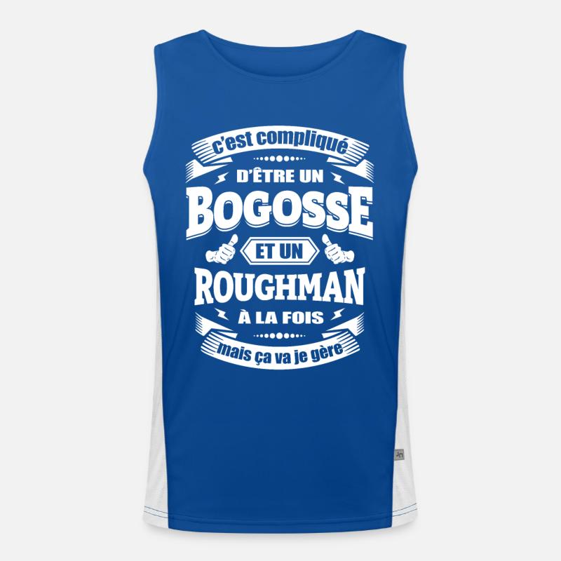 BOGOSSE ET ROUGHMAN Débardeur respirant contrasté Homme 