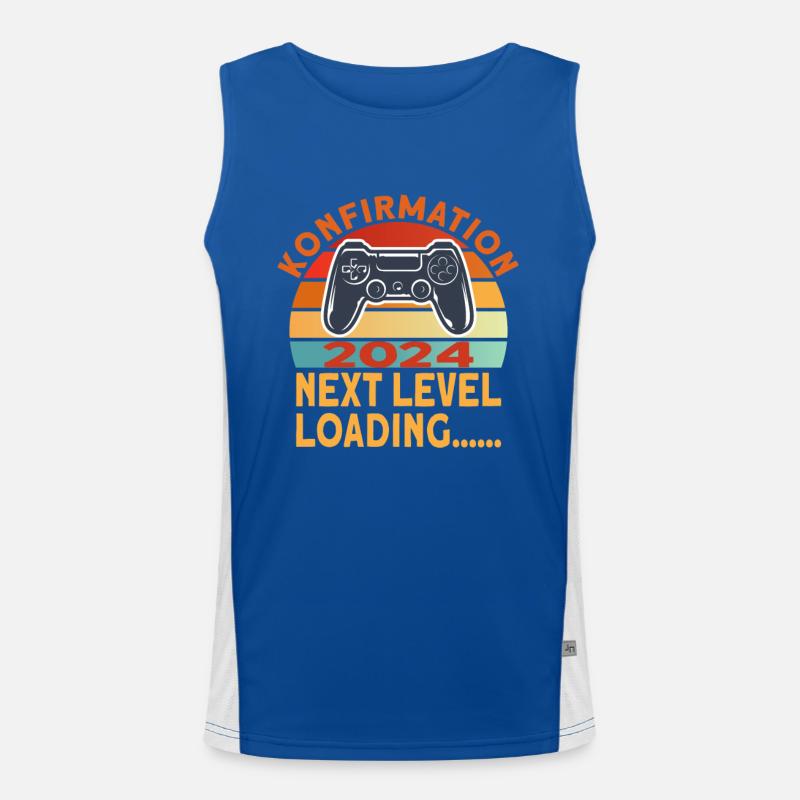 Konfirmation 2024 Konfirmand Funktionelles Kontrast-Tank Top für Männer 