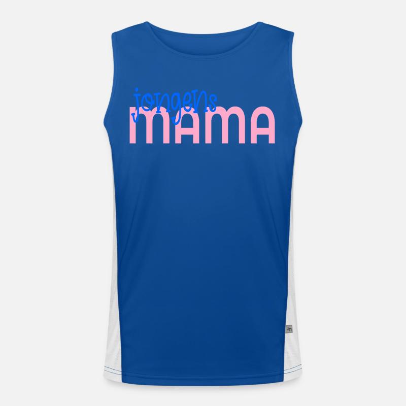 Jungs-Mama Funktionelles Kontrast-Tank Top für Männer 