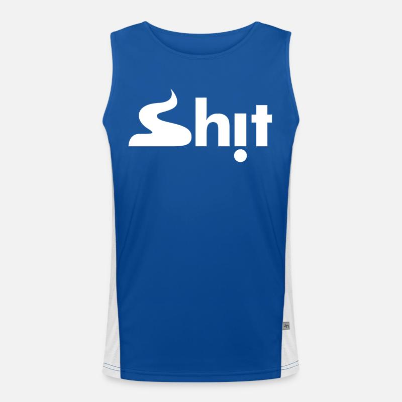 Shit Funktionelles Kontrast-Tank Top für Männer 