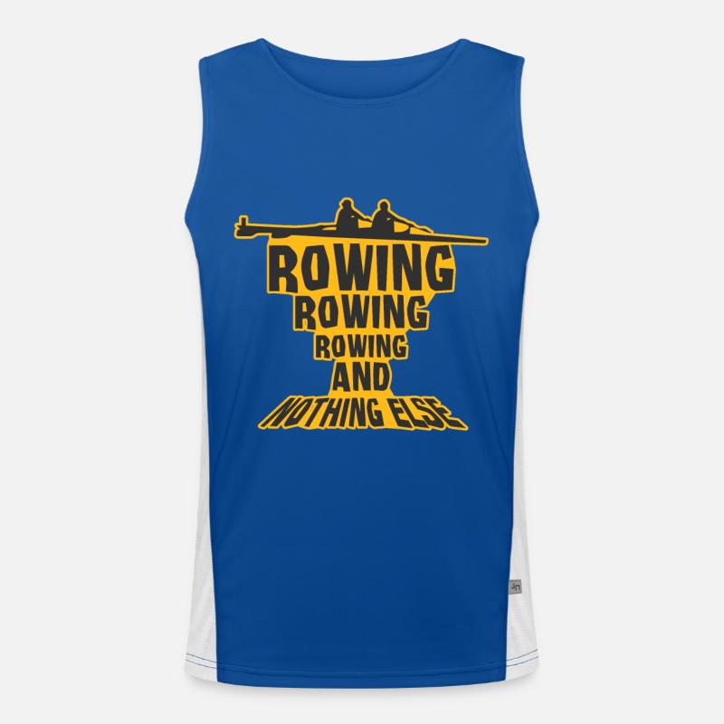 rowing Men's Functional Contrast Tank Top 