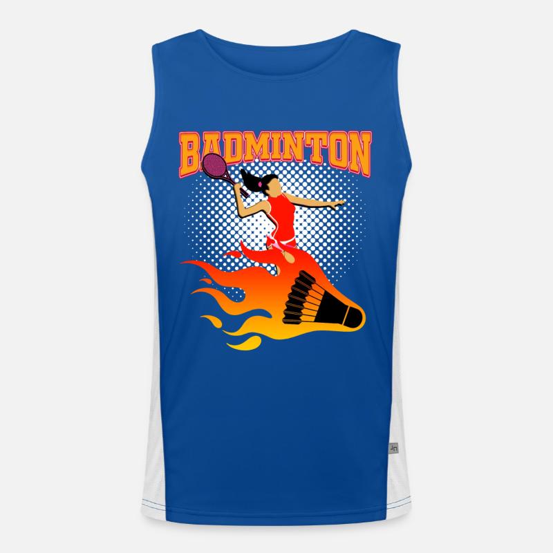 Badminton Funktionelles Kontrast-Tank Top für Männer 