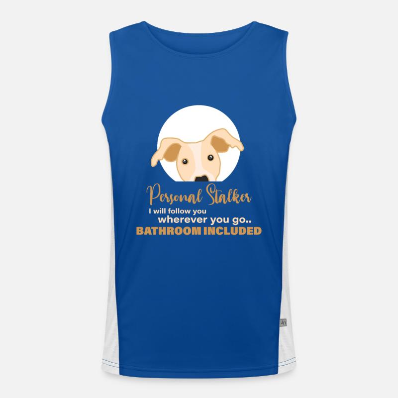 Windhund, Hunderasse, whippet Funktionelles Kontrast-Tank Top für Männer 