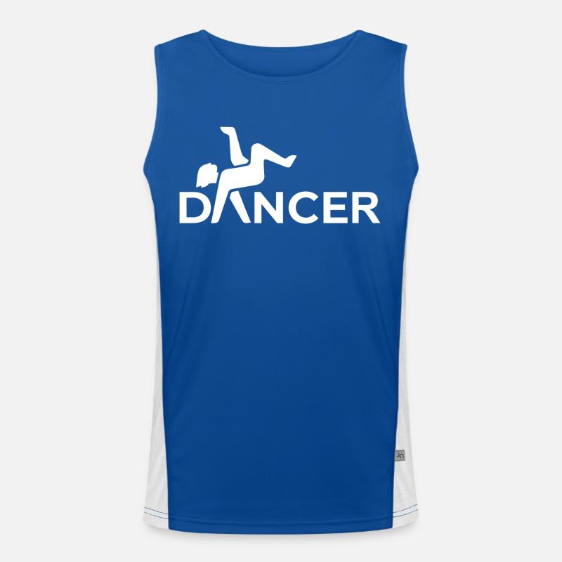 Danseur Débardeur respirant contrasté Homme 