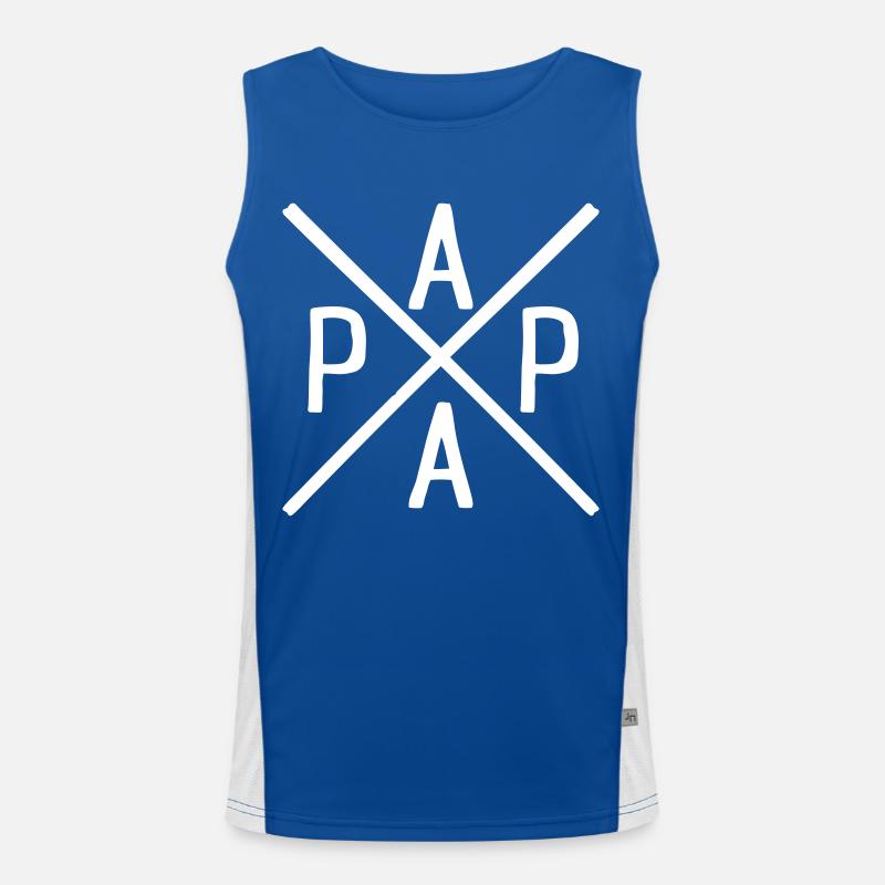 father Men's Functional Contrast Tank Top 