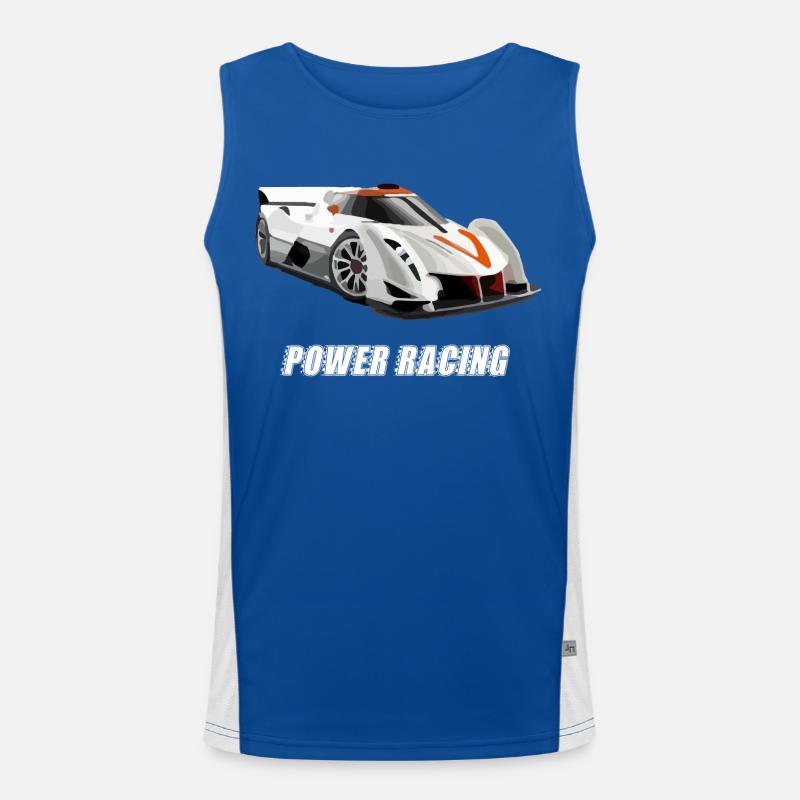 Power racing Débardeur respirant contrasté Homme 
