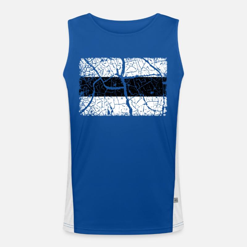 Delft Men's Functional Contrast Tank Top 