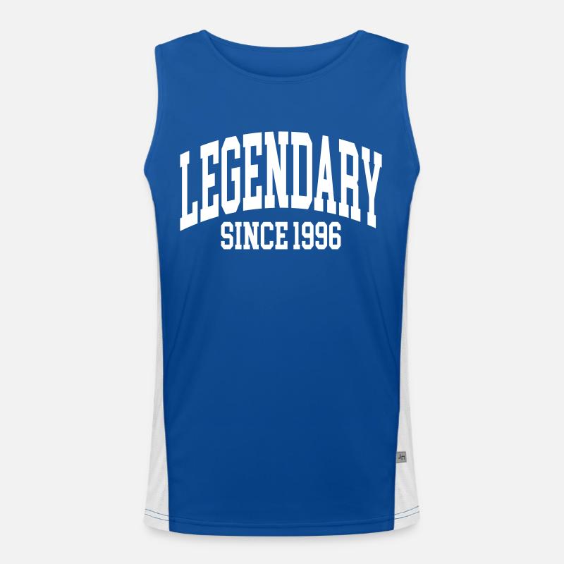 Legendary since 1996 Funktionelles Kontrast-Tank Top für Männer 