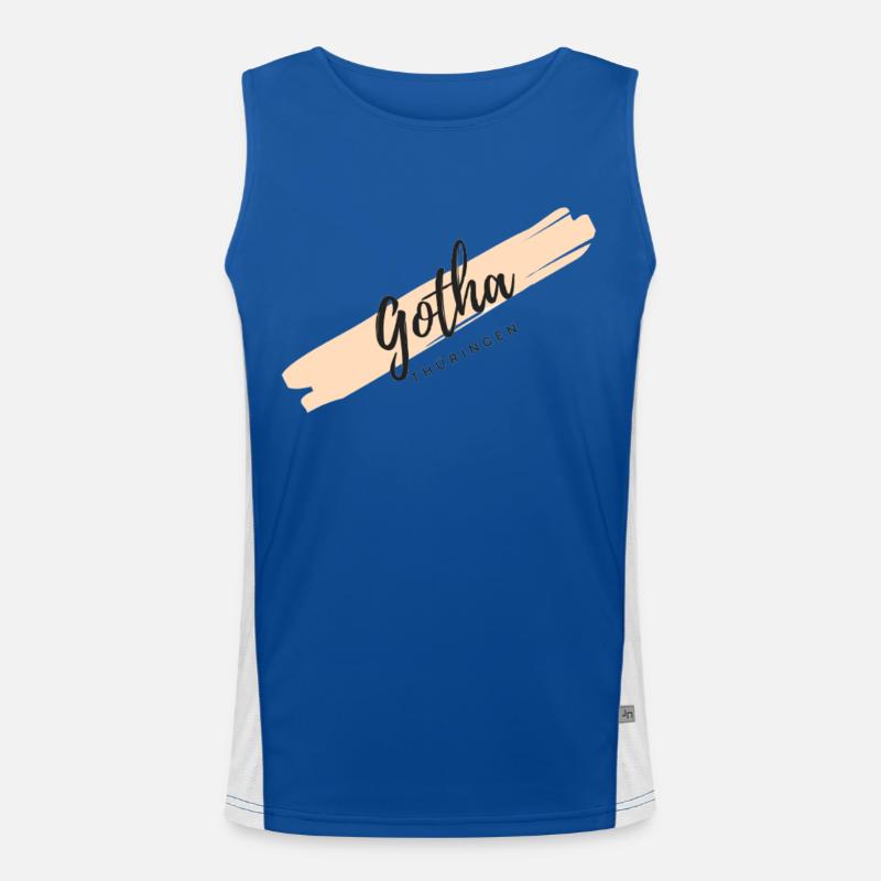 Gotha Funktionelles Kontrast-Tank Top für Männer 