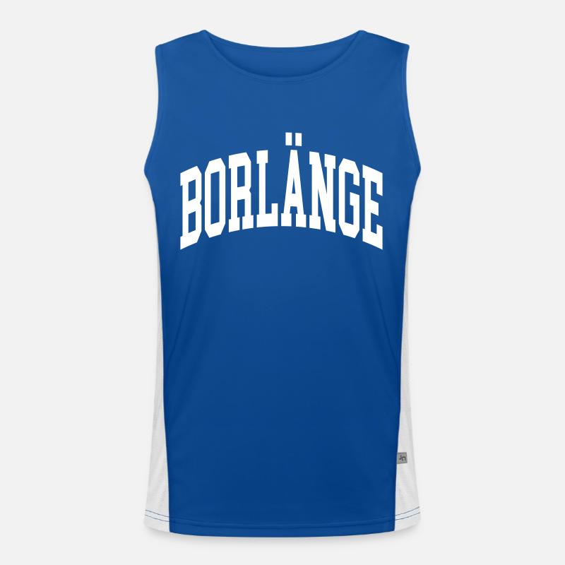 Longueur du bore Débardeur respirant contrasté Homme 