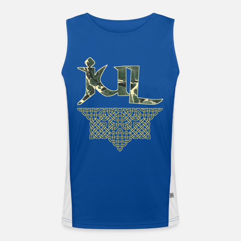 jul e 226 Funktionelles Kontrast-Tank Top für Männer 