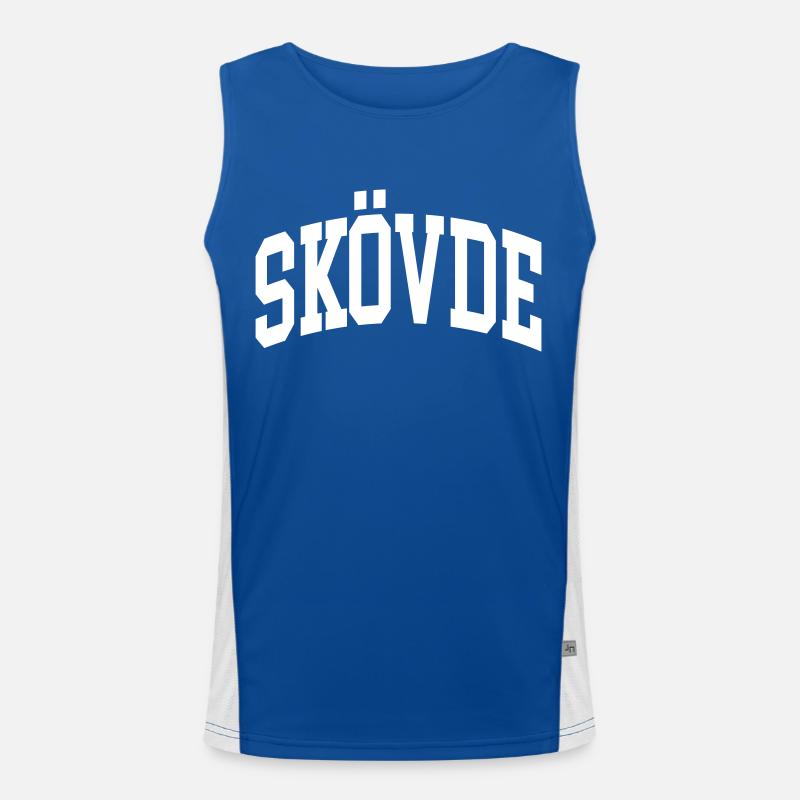 Skövde Funktionelles Kontrast-Tank Top für Männer 