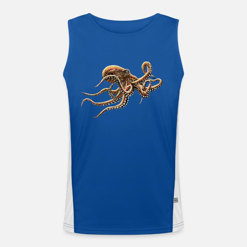 OCTOPUS Men's Functional Contrast Tank Top 