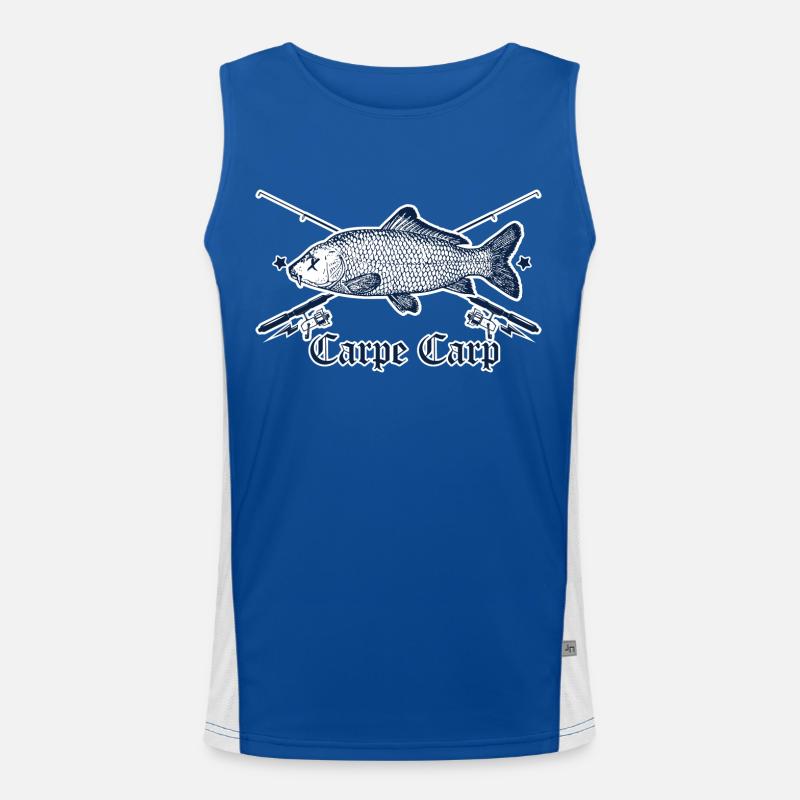 Seize the Carp Men's Functional Contrast Tank Top 
