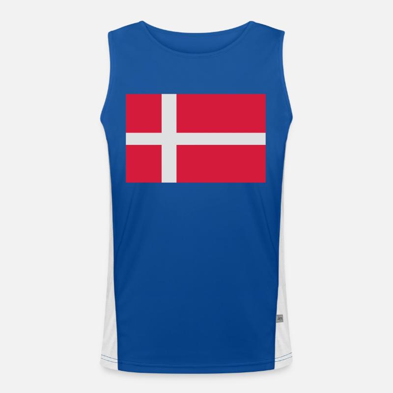 denmark Men's Functional Contrast Tank Top 