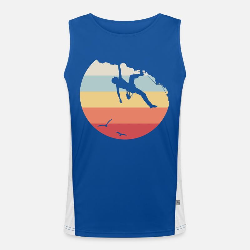 Klettern Funktionelles Kontrast-Tank Top für Männer 