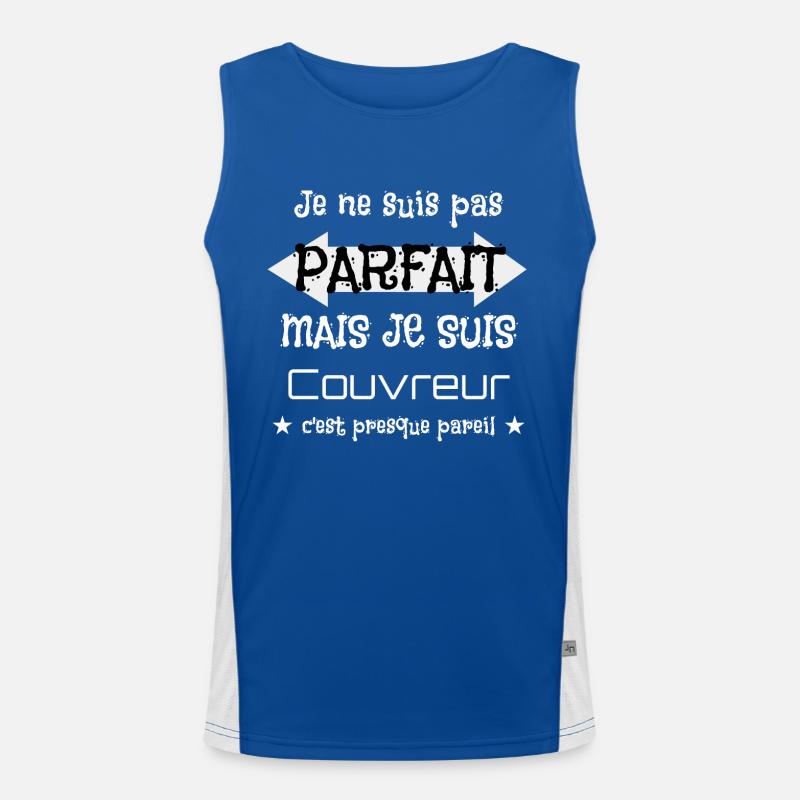 Couvreur Débardeur respirant contrasté Homme 